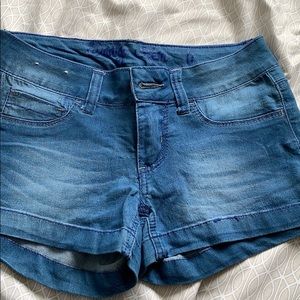 3/$25 Indigo Rein Jean shorts